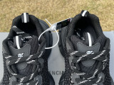 Balenciaga 3XL Flshnet Sneaker Black