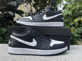 Authentic Air Jordan 1 Low GS Black/White