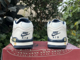 Authentic Nike Air Flight 89 Grey/White/Blue