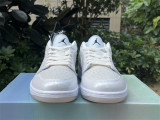 Authentic Air Jordan 1 Low GS Phantom/Football Grey/White