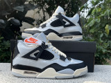 Authentic Air Jordan 4 GS “Pure Platinum”