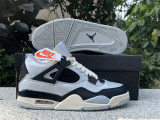Authentic Air Jordan 4 GS “Pure Platinum”