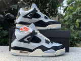 Authentic Air Jordan 4 GS “Pure Platinum”