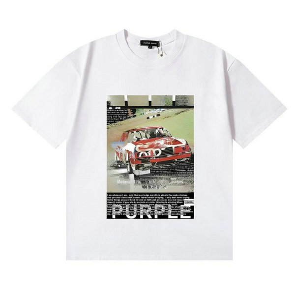 Purple Brand Short Round Collar T-shirt S-XL (36)