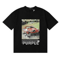 Purple Brand Short Round Collar T-shirt S-XL (37)