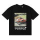 Purple Brand Short Round Collar T-shirt S-XL (37)