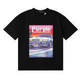 Purple Brand Short Round Collar T-shirt S-XL (40)