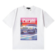 Purple Brand Short Round Collar T-shirt S-XL (41)