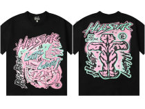 Hellstar Short Round Collar T-shirt S-XL (52) Hellstar Short Round Collar T-shirt S-XL (52)