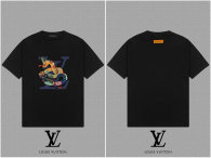 LV Short Round Collar T-shirt XS-XL (13)