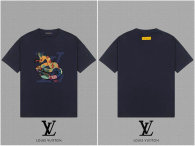 LV Short Round Collar T-shirt XS-XL (15)