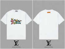 LV Short Round Collar T-shirt XS-XL (5)
