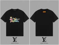LV Short Round Collar T-shirt XS-XL (4)