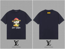 LV Short Round Collar T-shirt XS-XL (3)
