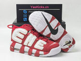 Perfect Supreme x Nike Air More Uptempo Red/White