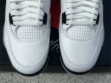Authentic Air Jordan 4 White Cement 2025