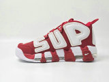 Perfect Supreme x Nike Air More Uptempo Red/White