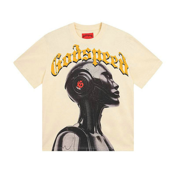 Godspeed Short Round Collar T-shirt S-XL (57)