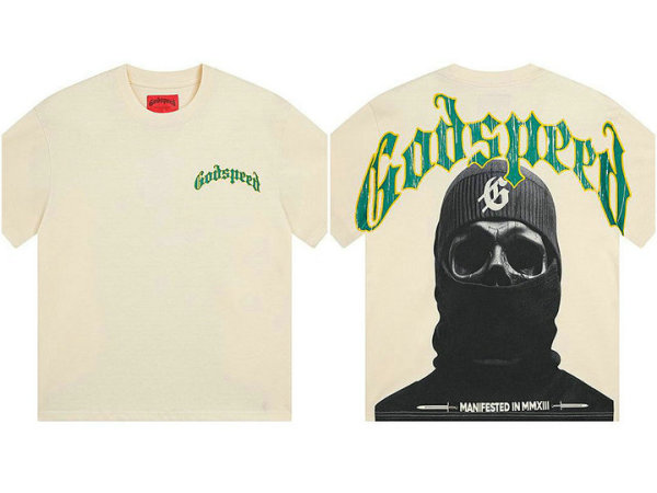 Godspeed Short Round Collar T-shirt S-XL (4)