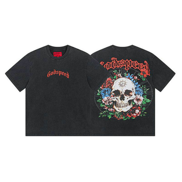 Godspeed Short Round Collar T-shirt S-XL (39)
