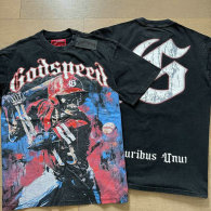 Godspeed Short Round Collar T-shirt S-XL (36)