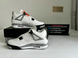 Authentic Air Jordan 4 White Cement 2025