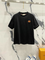 Gucci Short Round Collar T-shirt XS-L (406)