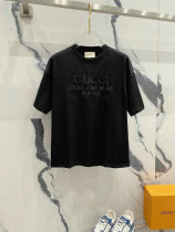 Gucci Short Round Collar T-shirt XS-L (400)
