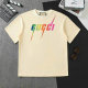 Gucci Short Round Collar T-shirt XS-L (130)