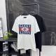 Gucci Short Round Collar T-shirt XS-L White (672)