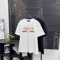 Gucci Short Round Collar T-shirt XS-L White (670)