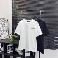 Gucci Short Round Collar T-shirt XS-L White (668)