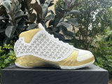 Authentic Air Jordan 23 White/Gold