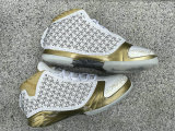 Authentic Air Jordan 23 White/Gold
