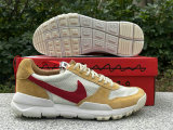 Authentic Tom Sachs x Nike Mars Yard 2.0 Brown Suede/Red