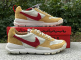 Authentic Tom Sachs x Nike Mars Yard 2.0 Brown Suede/Red