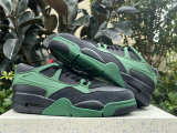 Authentic Air Jordan 4 RM Black/Green