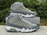 Authentic Air Jordan 9 Cool Grey