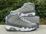 Authentic Air Jordan 9 Cool Grey