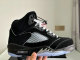 Perfect Air Jordan 5 Black Metallic Reimagined