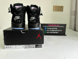 Perfect Air Jordan 5 Black Metallic Reimagined