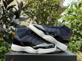 Perfect Air Jordan 11 Deep Royal/Black