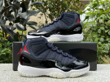 Perfect Air Jordan 11 Deep Royal/Black