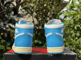 Authentic Air Jordan 1 High OG GS UNC