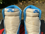 Authentic Air Jordan 1 High OG GS UNC