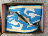 Authentic Air Jordan 1 High OG GS UNC
