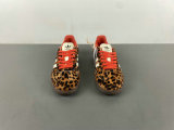 Authentic AD Samba “Leopard Pack” Preloved Red