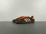 Authentic AD Samba “Leopard Pack” Preloved Red