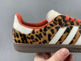Authentic AD Samba “Leopard Pack” Preloved Red