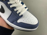 Authentic Air Jordan 1 Low GS Blue/Brwon/Black/White